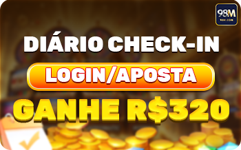 98m.com check-in diário: login e apostas com bônus